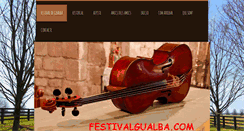 Desktop Screenshot of festivalgualba.com